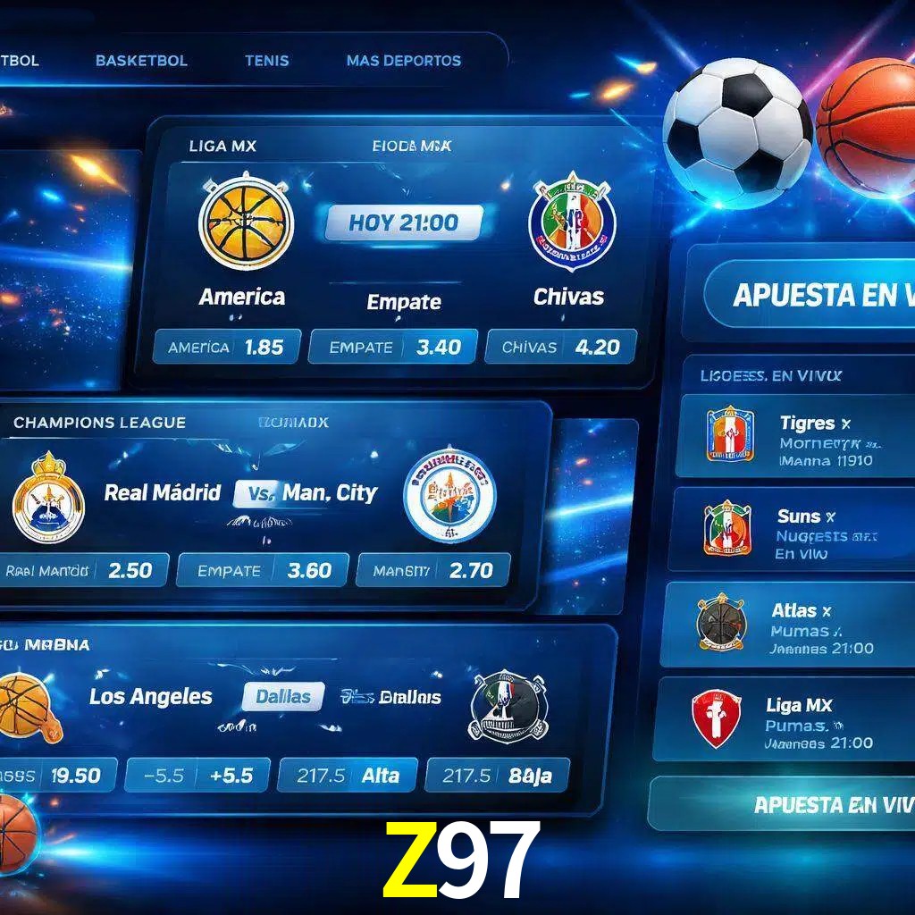 Mercados de apuestas deportivas Z97 para jugadores en México
